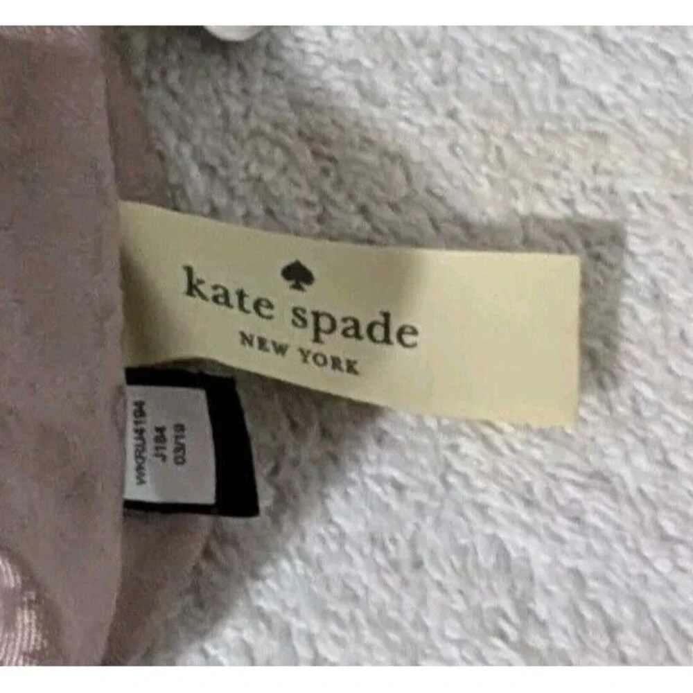 Kate Spade New York Crossbody Grove Street Millie Pebbled Leather Pink White - Picture 8 of 14